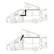 Toit relevable : 184 Avant