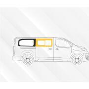 Baie Sunvan PSA Jumpy / Expert 3 / Scudo à partir de 2017 : Coulissante avant droit (L2/L3)