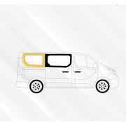 Baie Sunvan Renault Trafic 3 : Fixe arrière droit (L1)