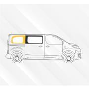 Baie Sunvan PSA Jumpy / Expert 3 / Scudo à partir de 2017 : Fixe arrière droit (L2)