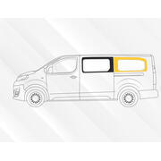Baie Sunvan PSA Jumpy / Expert 3 / Scudo à partir de 2017 : Fixe arrière gauche (L3)