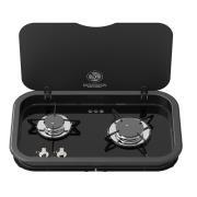 Plaque de cuisson 2 feux gaz Top Line 165 : Version horizontale