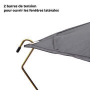 Tente de toit Mighty Oak Gen 3.0 ECO : 160 GEN.3 Gris