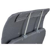 Fauteuil Classic : Compact Gris avec appui-tête plat