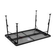 Table rectangulaire grise : AP-273 peinte 130 x 85 cm