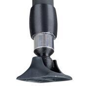 Table rectangulaire grise : 150 x 90 cm