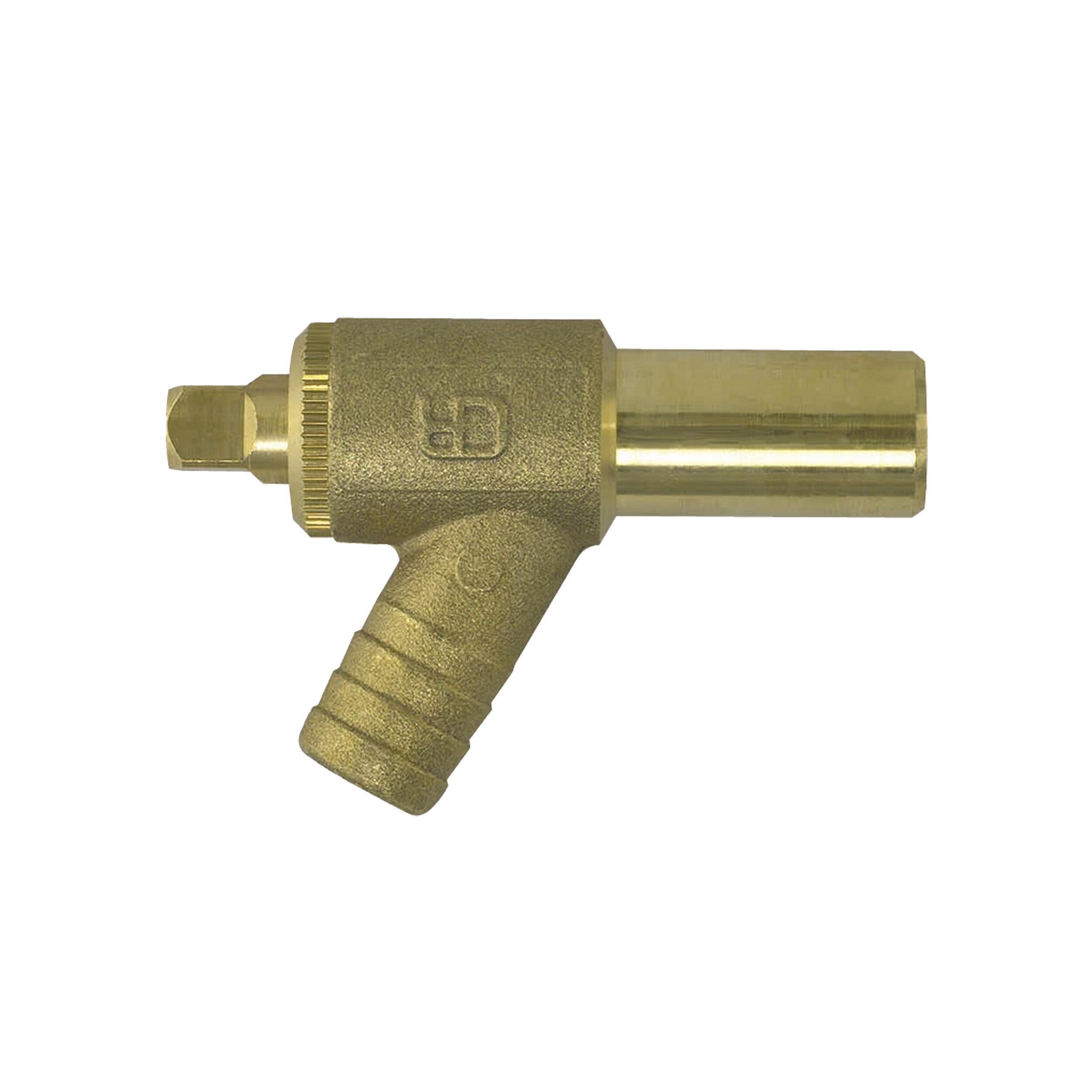 Robinet de vidange 15 mm laiton DZR
