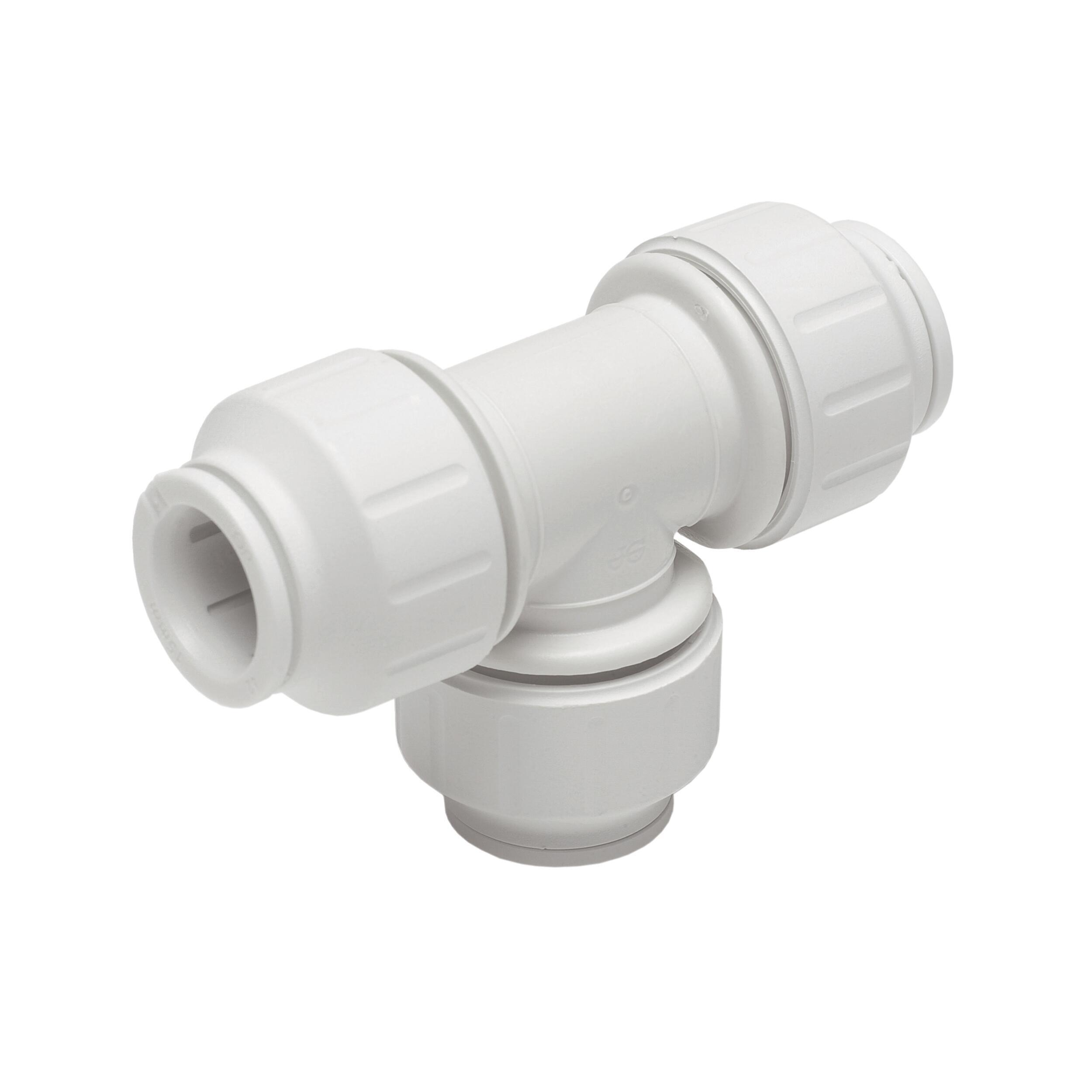 Té égal : 12 mm - blanc