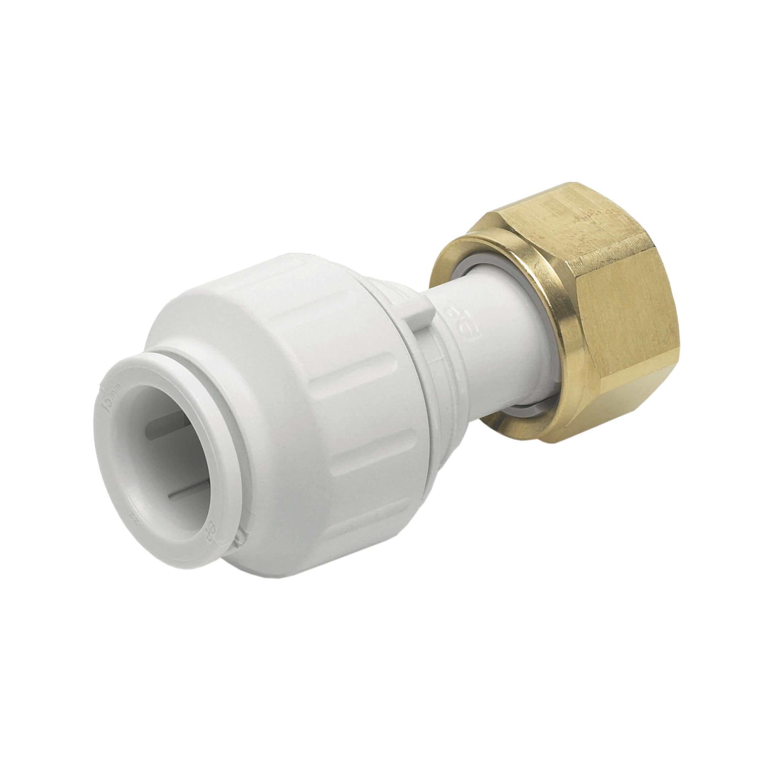 Union femelle ecrou laiton : 3/4 BSP CYL. X 15 mm