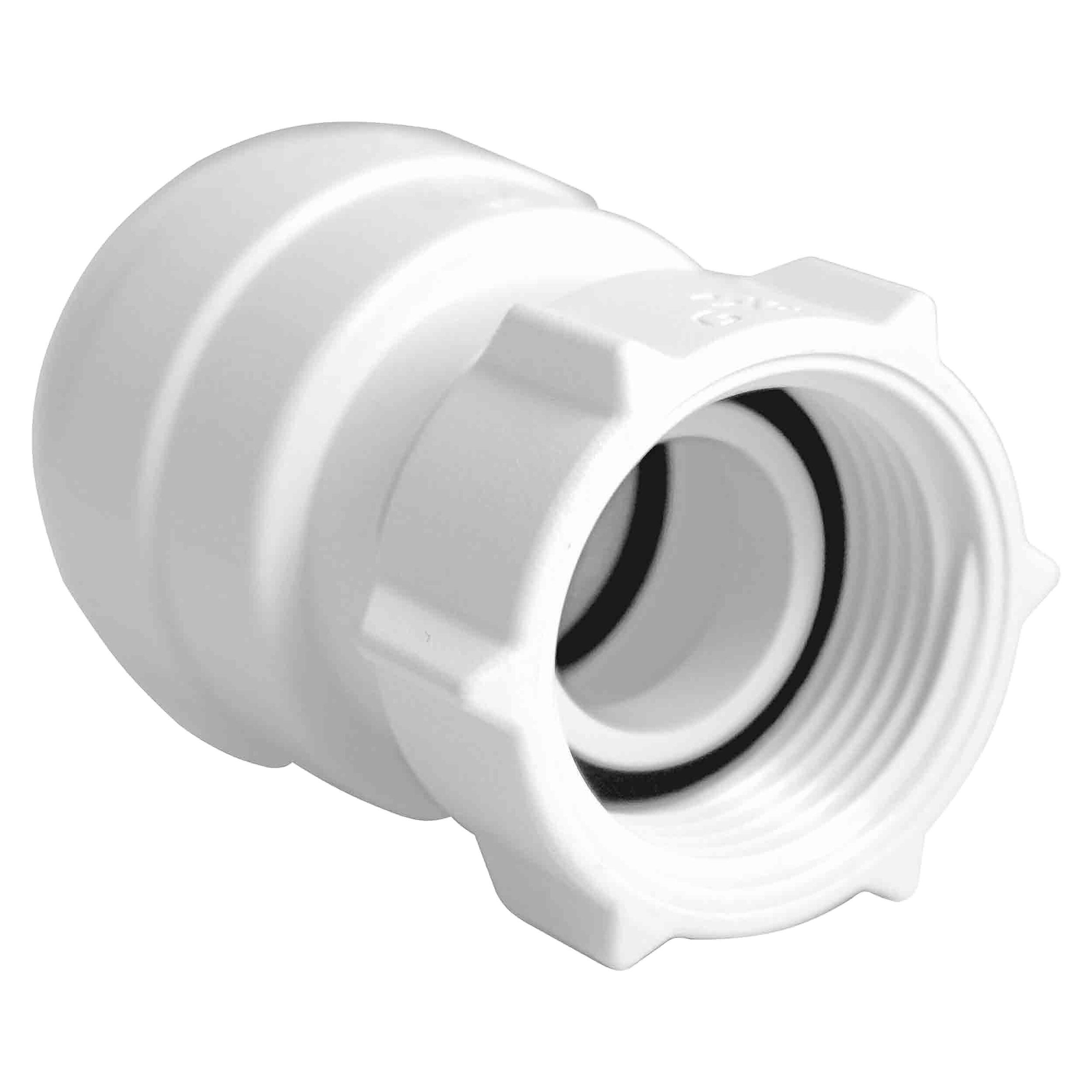Union femelle : 1/2 BSP CYL. X 15 mm (serrage manuel)