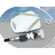 Teleplus antenne TV directionnelle Double polarité avec VHF, UHF V/O & amplificateur AT412 5G : Mât  110cm