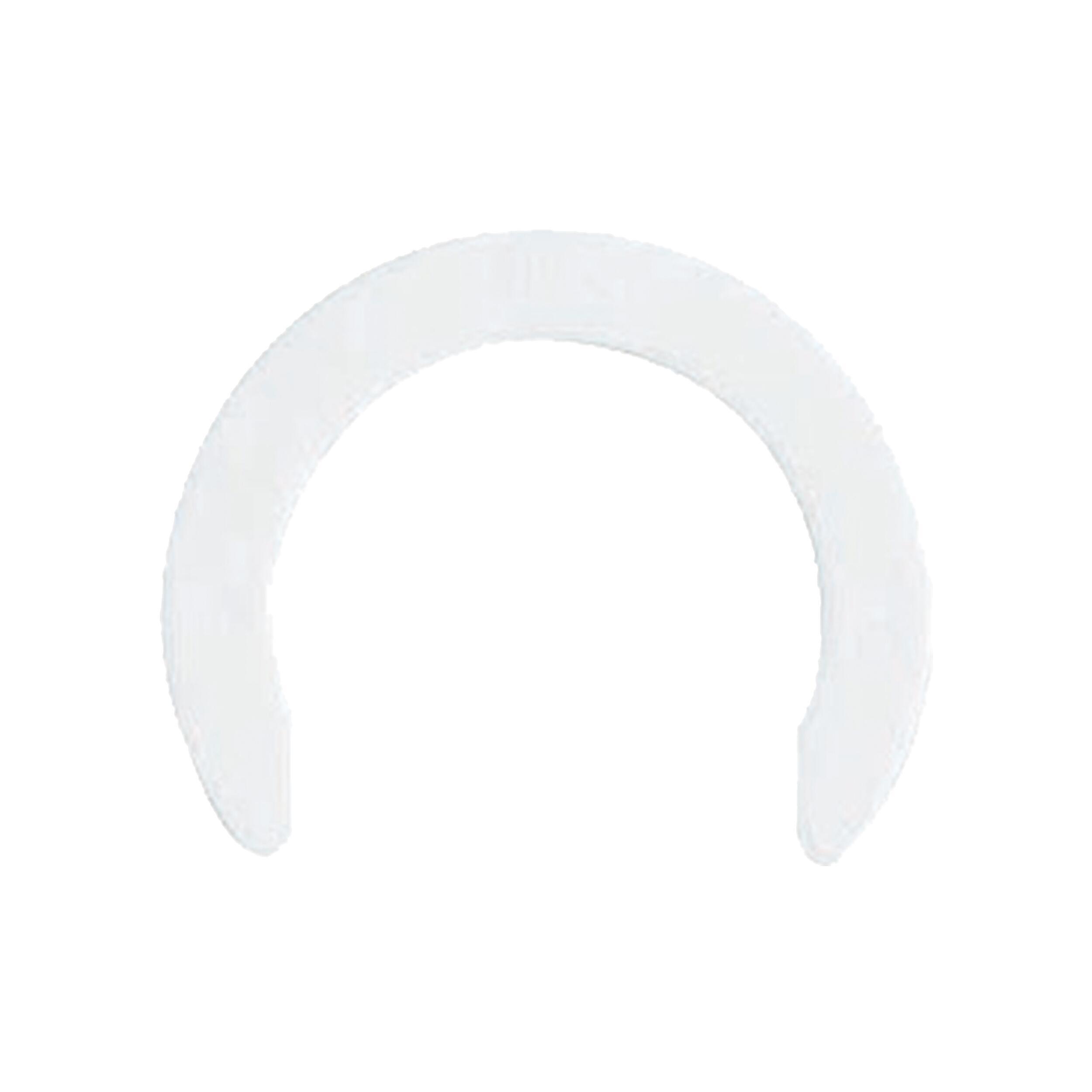 Circlips de verrouillage : 15 mm blanc
