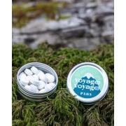 Boîte alu pour les pastilles de dentifrice à croquer