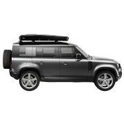 Tente de toit Basin : - Ouverture horizontale