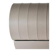 Rideau de porte en similicuir : 100 x 230 cm coloris moka