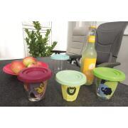 Set de 4 couvercles pour verre BEE
