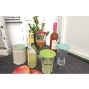 Set de 4 couvercles pour verre BEE