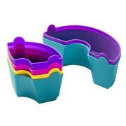 Set de six moules en silicone : - Version Maxi