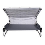 Lit pour animaux avec toit Dog-Bed : Largeur 66
