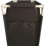 Meuble de rangement tube 4 étagères