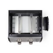 Plancha à gaz 2 brûleurs