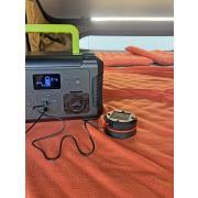 Lanterne de camping solaire USB rechargeable