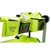 Organiseur latéral pour lit : Enfant - Vert fluo