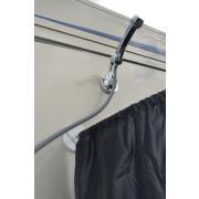 Rideau de douche magnétique d'extérieur