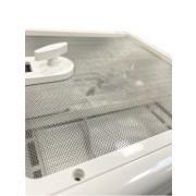 Lanterneau 28x28 avec ventilateur : Blanc