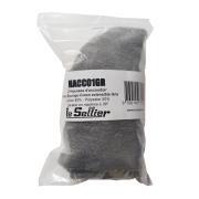 Jeu de 2 housses d'accoudoirs en tissu éponge : Grises