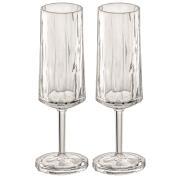 Lot de 2 flûtes à champagne 180 ml