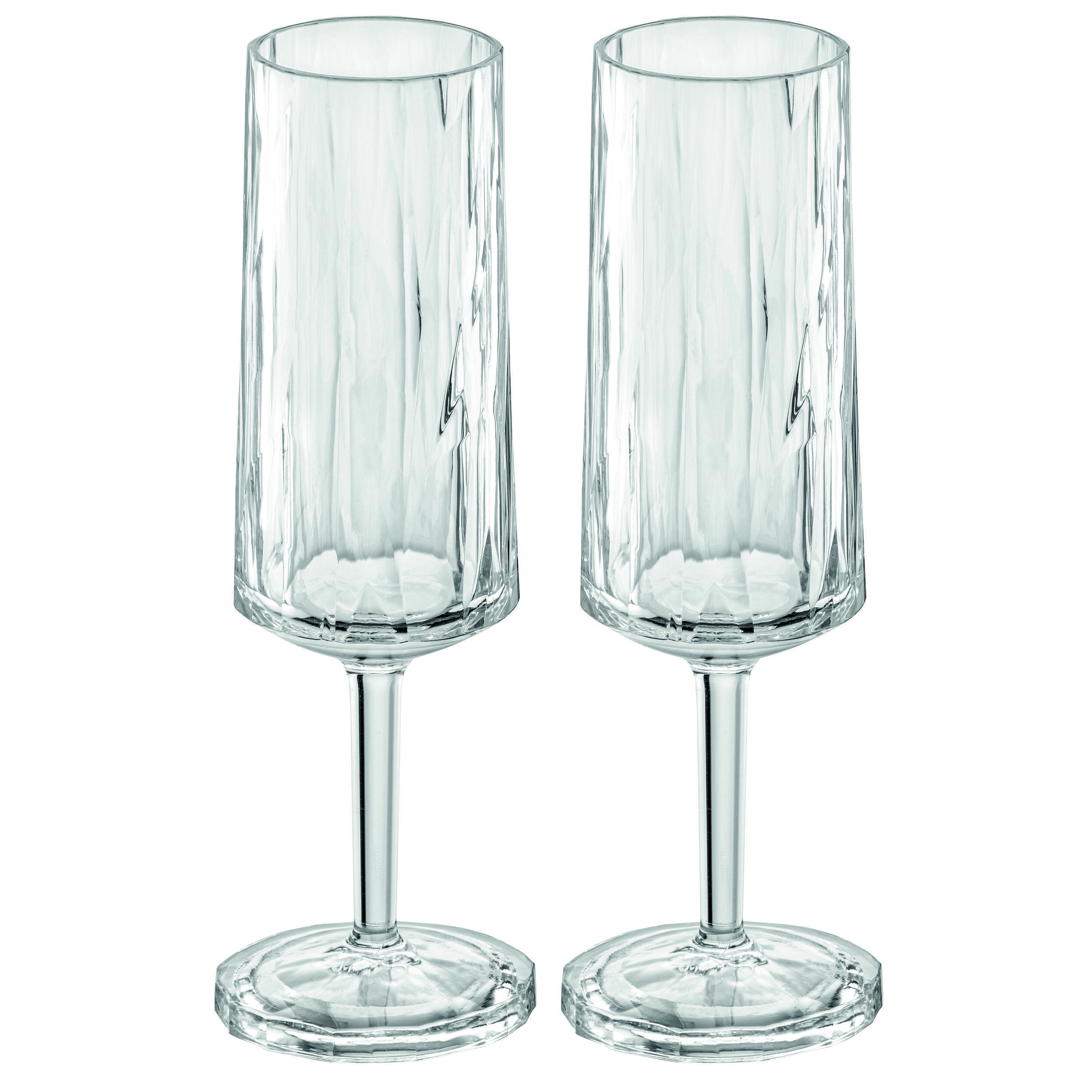 Lot de 2 flûtes à champagne 180 ml