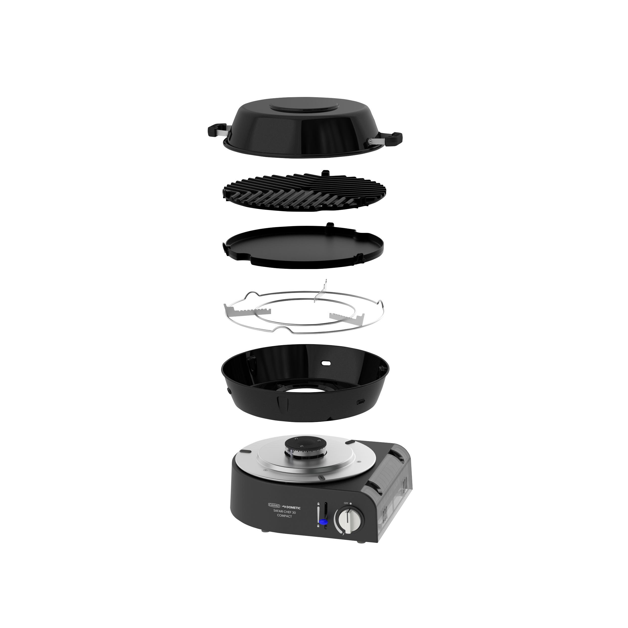 Barbecue à gaz portable Safari Chef Compact 30mbar