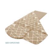 Couchage grand confort : Géo cappuccino 66 x 190 x 2,5 cm