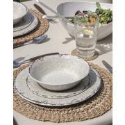 Assiette en mélamine Stone Line : Diamètre 27 cm
