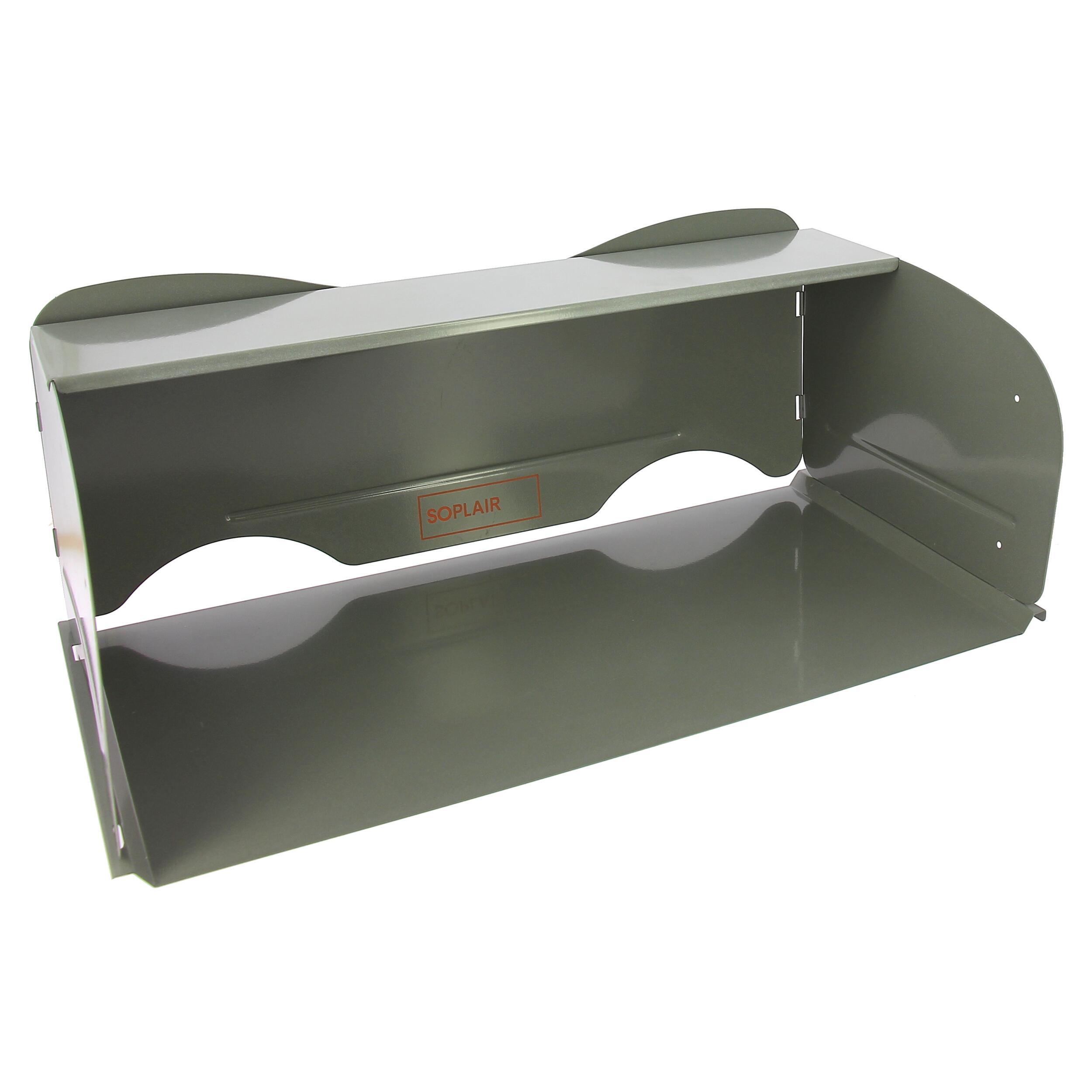 Pare-flammes avec socle et étagère