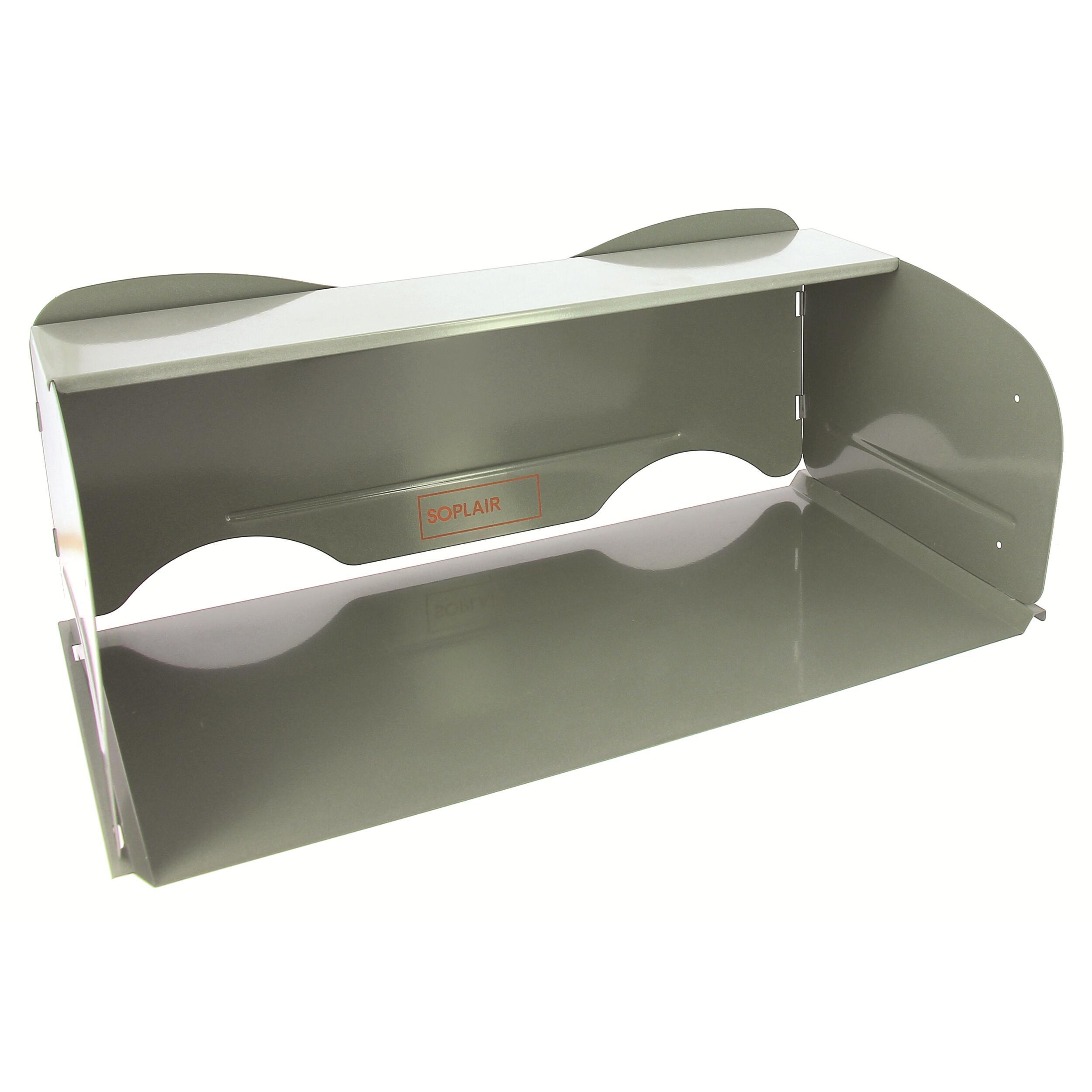 Pare-flammes avec socle et étagère