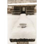 Tasse en émail : Blanche