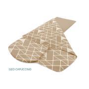 Couchage grand confort : Géo cappuccino 66 x 190 x 4 cm