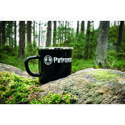Tasse en émail : Noire