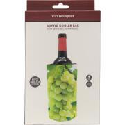 Housse réfrigérante motif raisins blancs