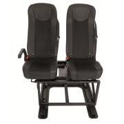 Banquette fixe RAM03 sans accoudoirs avec ISOFIX