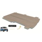 Plancher composite monobloc VW T5/T6 : L2 - 2 rails - Weathered Teak & Ebony