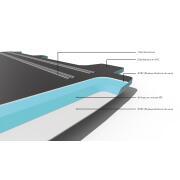 Plancher composite monobloc Expert3/Jumpy3/Scudo/Vivaro/Proace : L2 - 4 rails - Anthracite