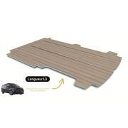 Plancher composite monobloc Mercedes Vito 2014 - : L3 - 2 rails - Weathered Teak & Ebony