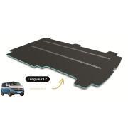 Plancher composite monobloc VW T5/T6 : L2 - 2 rails - Anthracite venus