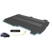 Plancher composite monobloc Mercedes Vito 2014 - : L3 - 4 rails - Anthracite venus