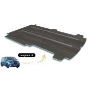 Plancher composite monobloc Ford Custom Transit 2013 - 2023 : L2 - 2 rails - Altro Jacobean Oak