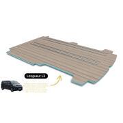 Plancher composite monobloc Expert3/Jumpy3/Scudo/Vivaro/Proace : L3 - 4 rails - Weathered Teak & Ebony