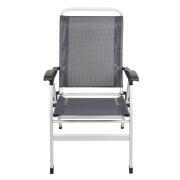 Fauteuil aluminium Confort Gris navy